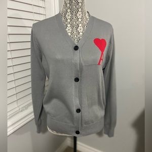 ❤️ Sold❤️AMI Gray Cardigan